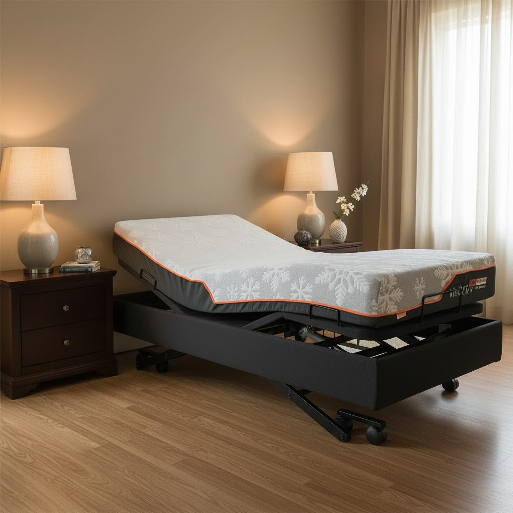 Ergo Adjust Lo Lo Adjustable Bed and Mattress Package