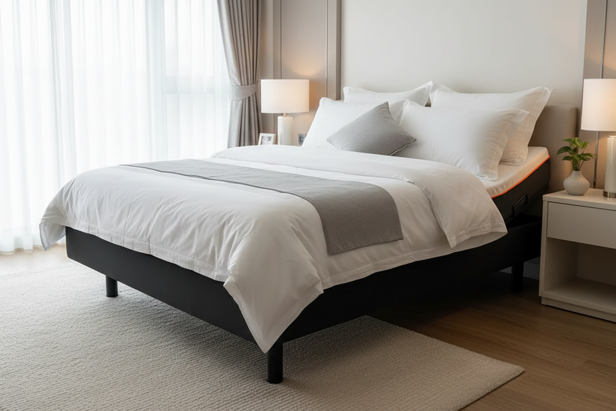 Ergo Adjust Lo Lo Adjustable Bed and Mattress Package