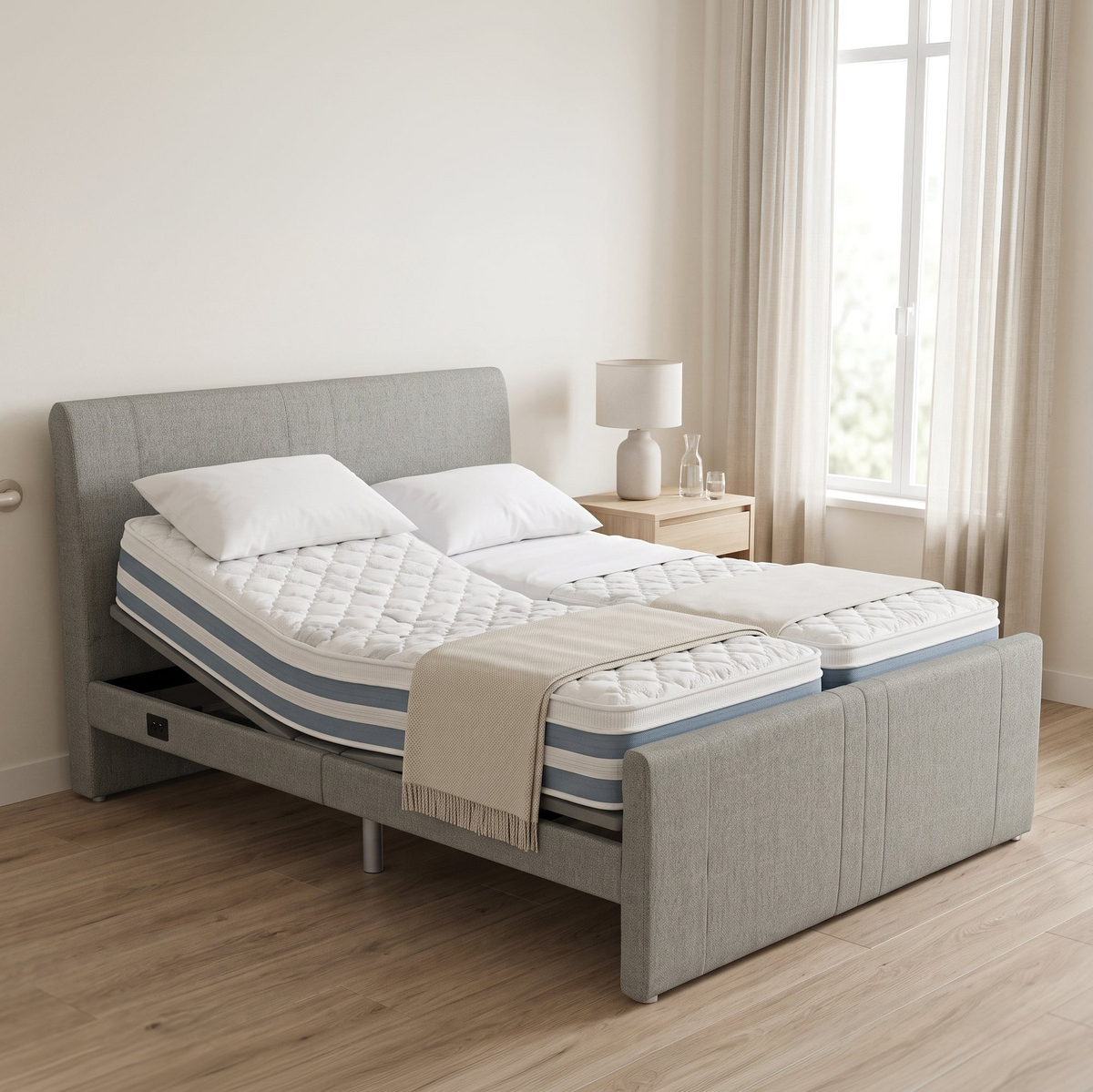 Ezy Flex Adjustable Bed and Mattress Package