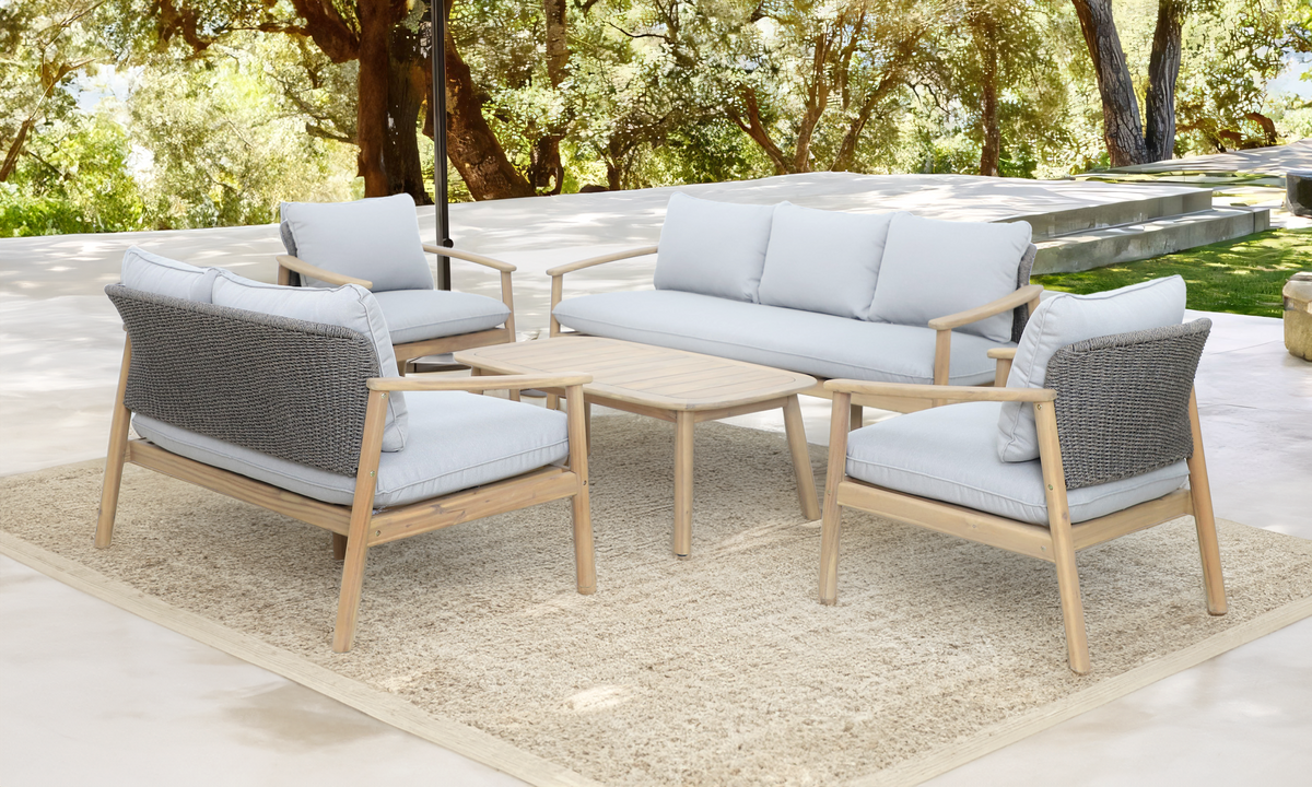 Freeport 4 Piece Outdoor Lounge Set