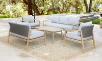 Freeport 4 Piece Outdoor Lounge Set