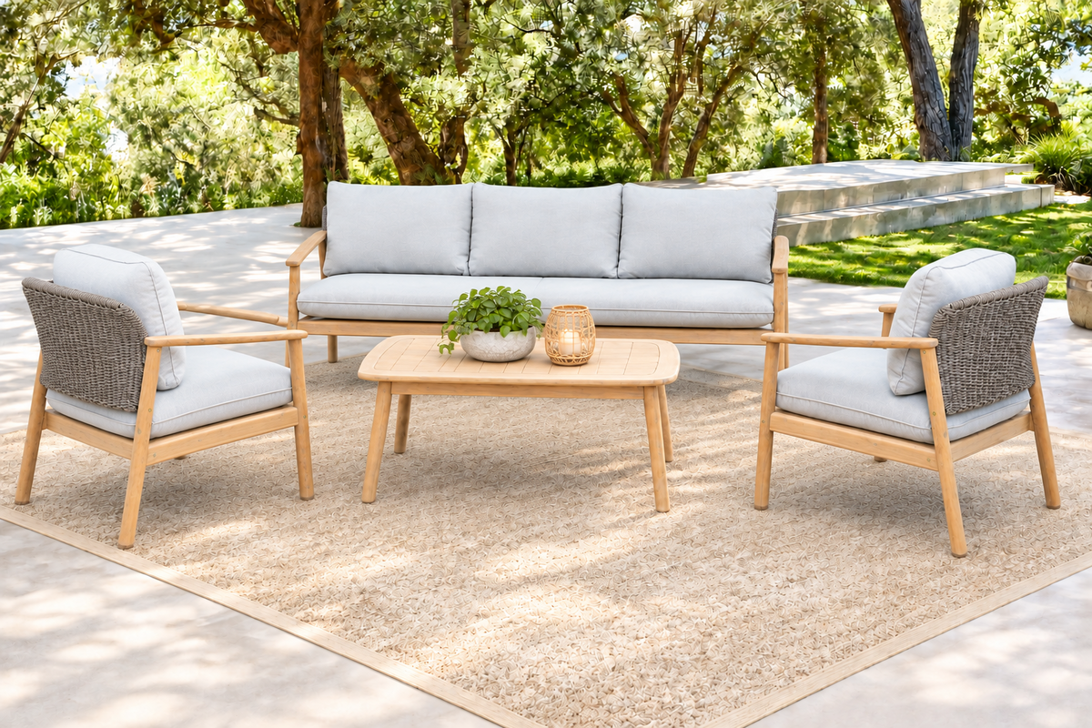 Freeport 4 Piece Outdoor Lounge Set