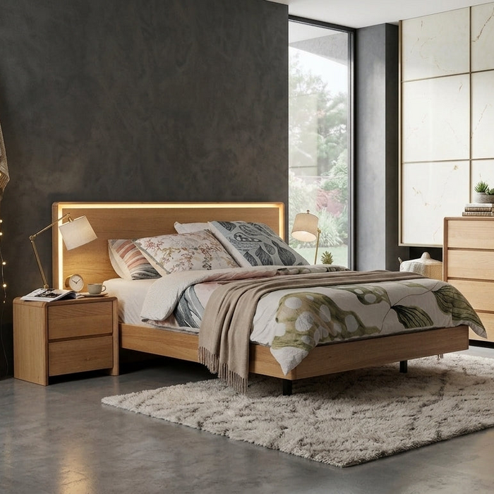 Jade Floating Bed