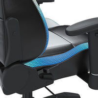 Lynxtyn Light Up Office Desk Chair - black + blue