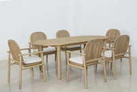 Pill 7-Piece Outdoor Dining Set