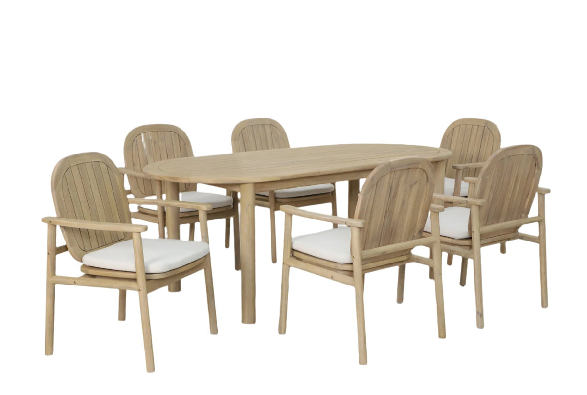 Pill 7-Piece Outdoor Dining Set