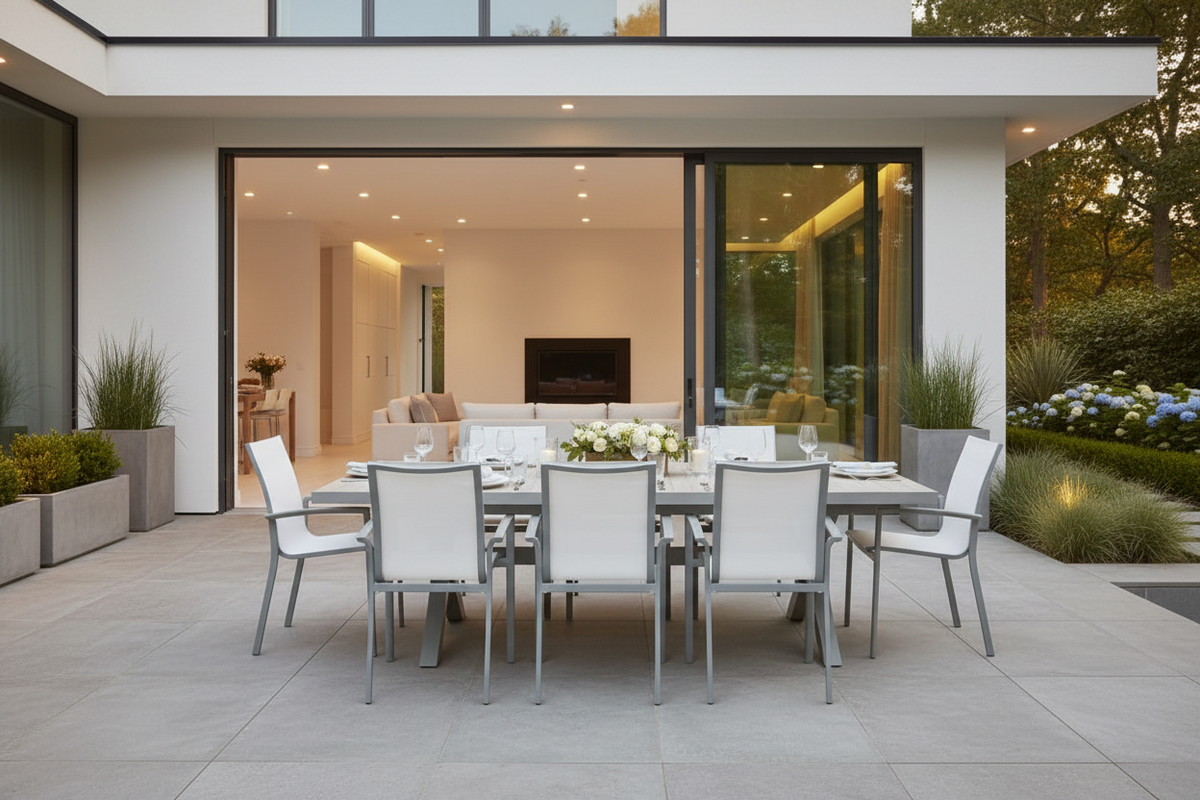 Regal 9pce Extension Outdoor Dining Set