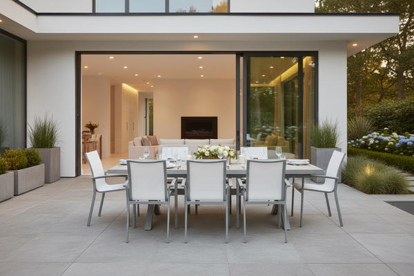 Regal 9pce Extension Outdoor Dining Set