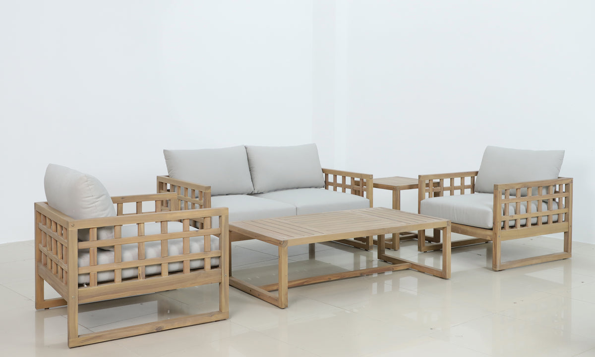 Trellis 5-Piece Outdoor Lounge Set