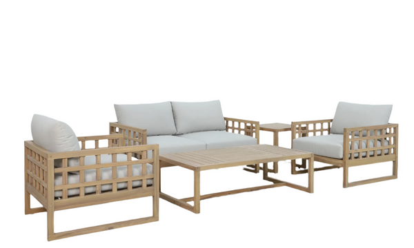 Trellis 5-Piece Outdoor Lounge Set