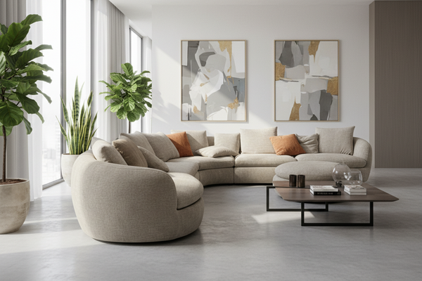 Fiori Modular Lounge w Ottoman