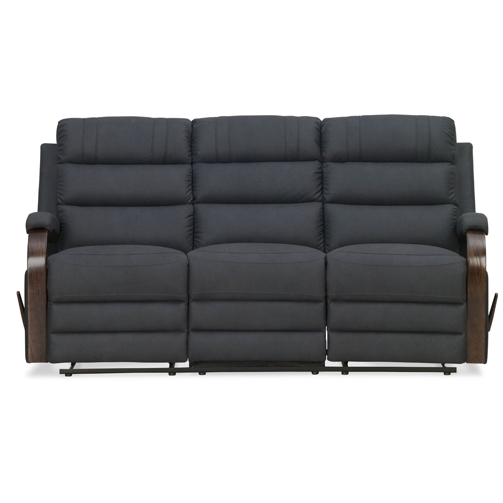 Indiana 3 Seater Twin Recliner Lounge