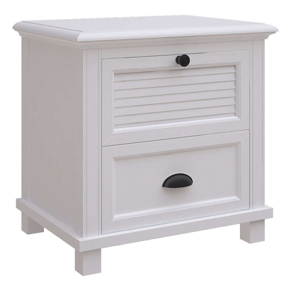 Havana 2 Drw Bedside Table