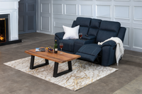 Lennox 2 Seater | Twin Recliner with Console