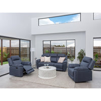 Lennox 2 Seater Lounge with Twin Recliners
