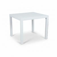 Matzo Outdoor Table Square 900 x 900 white
