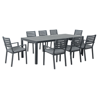 Matzo Outdoor Table 2100| Gunmetal