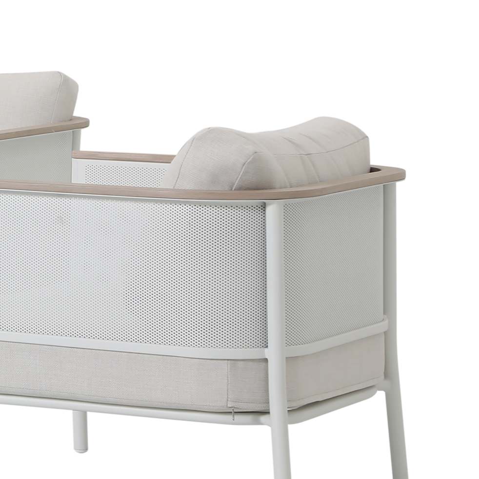 Miami Outdoor 4 Piece Lounge Set