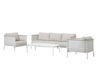 Miami Outdoor 4 Piece Lounge Set