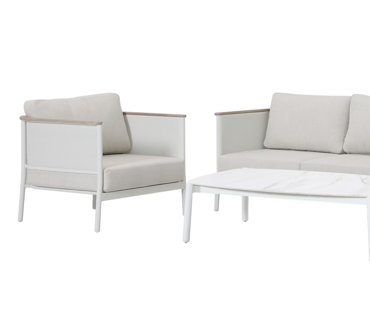 Miami Outdoor 4 Piece Lounge Set