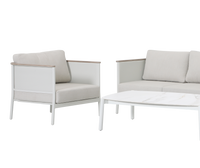 Miami Outdoor 4 Piece Lounge Set