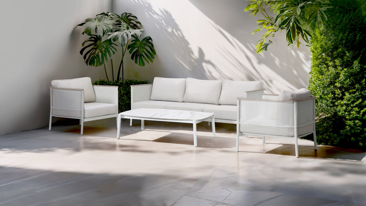 Miami Outdoor 4 Piece Lounge Set