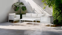 Miami Outdoor 4 Piece Lounge Set