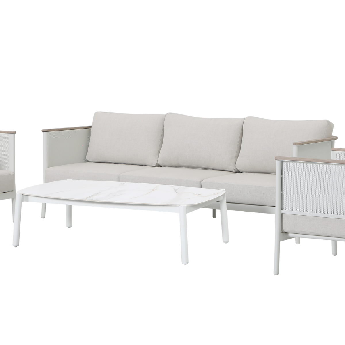 Miami Outdoor 4 Piece Lounge Set