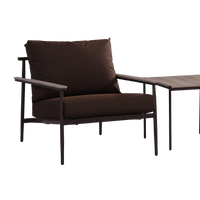 Mila 3- Piece Balcony Set| Chocolate