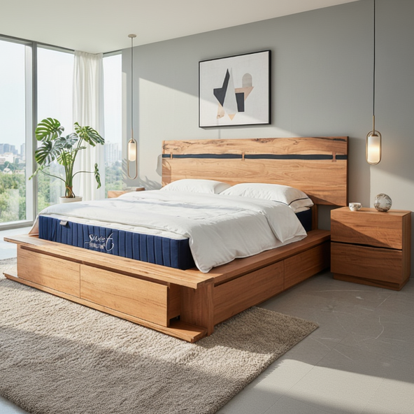 Longford Gas Lift 2 Drawer Bed