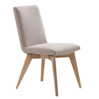 Manhattan Fabric Dining Chair | Brown