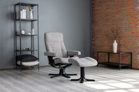 IMG Nordic 21 Chair with Foot stool | Fabric