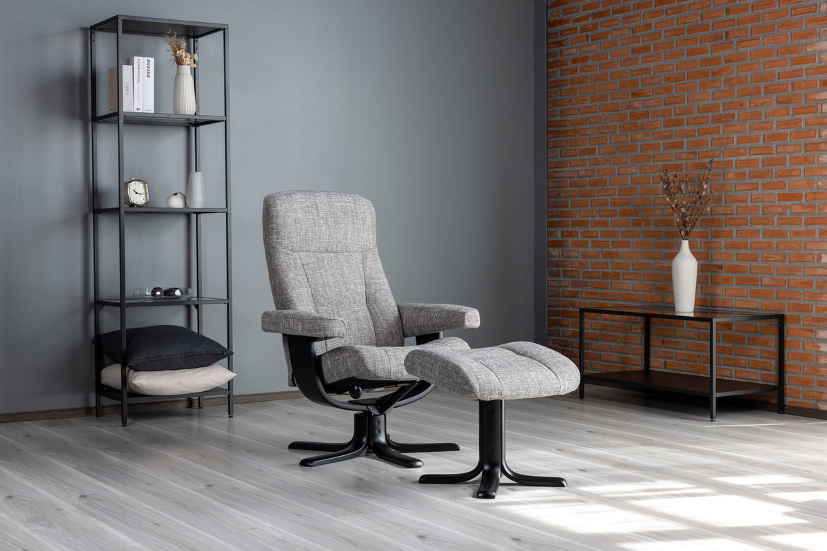 IMG Nordic 11 Chair with Footstool | Fabric