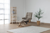 IMG Nordic 60 Chair with Footstool | Fabric