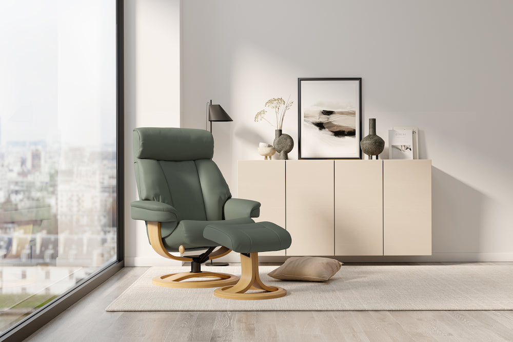 Nordic 99 Chair with Footstool
