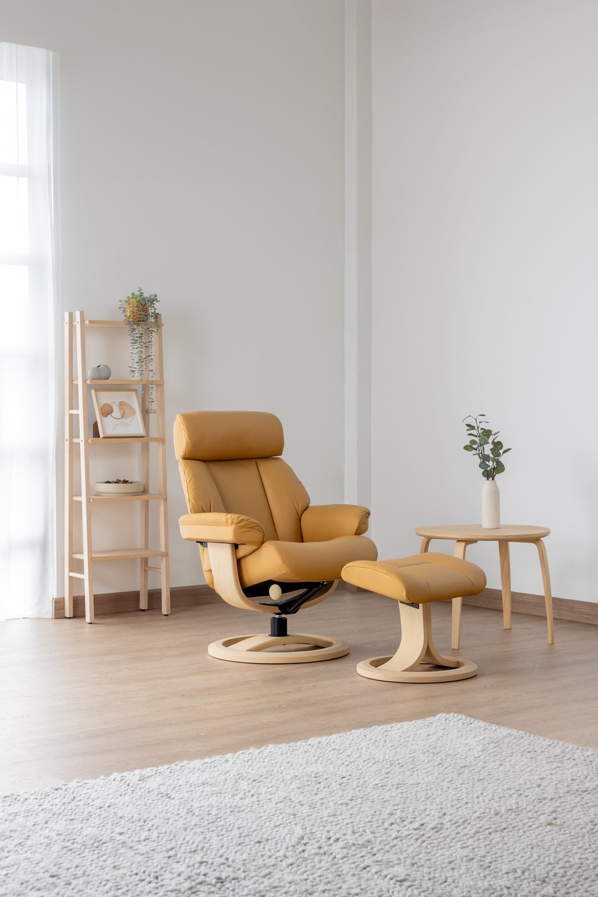 Nordic 99 Chair with Footstool