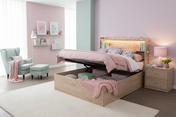 Nook Gas Lift Bed