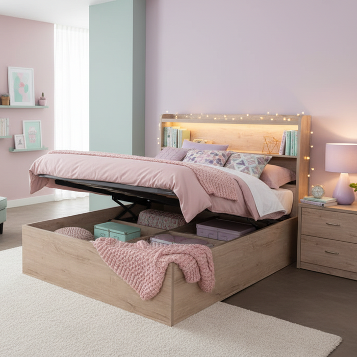 Nook Gas Lift Bed
