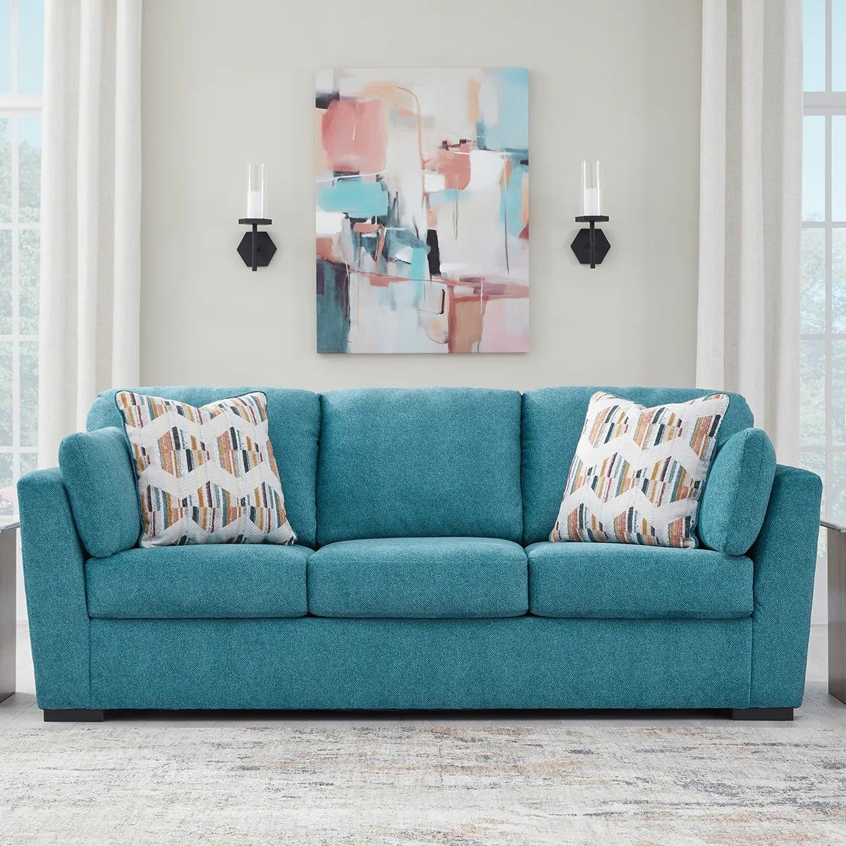 Olivia 3 Seater Sofa | Teal