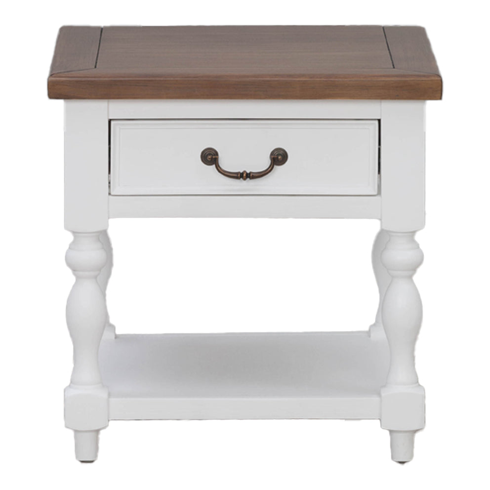 Oregon 1 Drawer Bedside Table