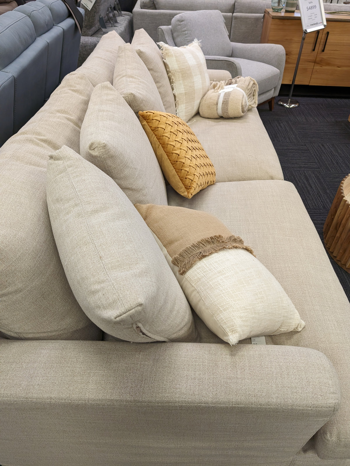 KENSINGTON 3 SeaterSofa - Khaki