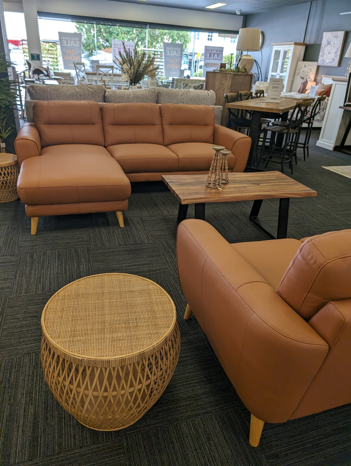 Sonora Leather Lounge Range