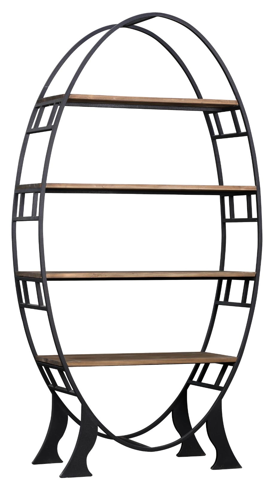 Samson Oval Display Shelves
