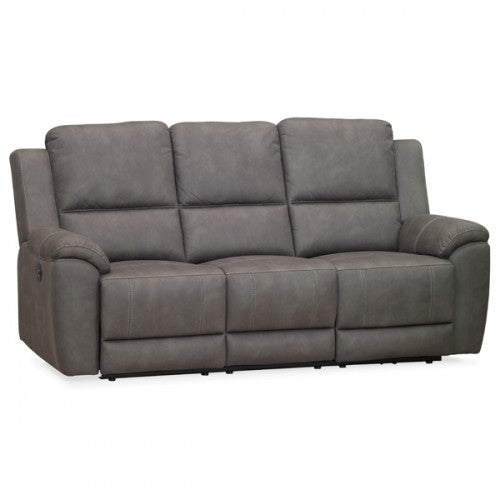 Rubix 3 Seater with Dual End Recliner Chairs|Light Grey