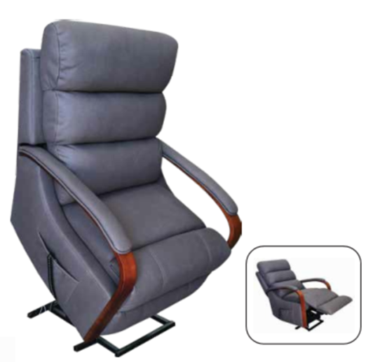 Seattle Single Motor Lift Chair | Licorice