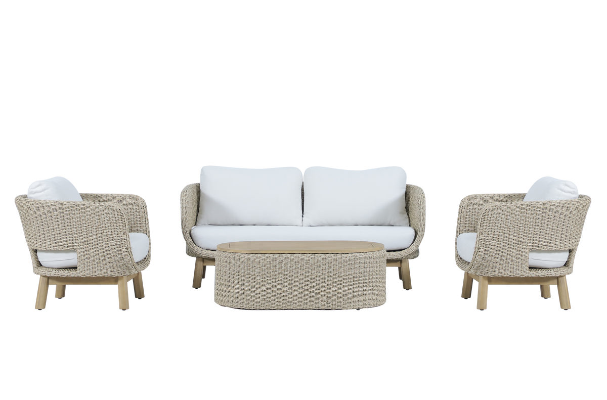 Fortuna 4 Piece Outdoor Lounge Set