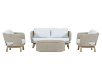 Fortuna 4 Piece Outdoor Lounge Set