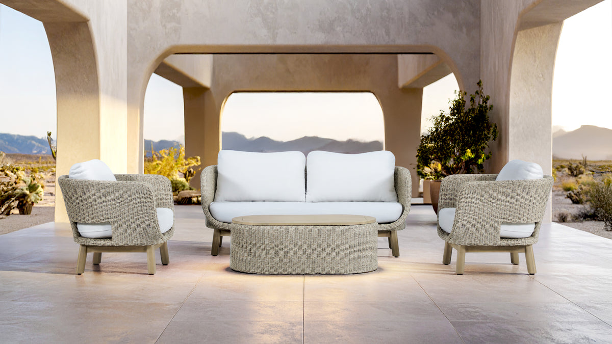 Fortuna 4 Piece Outdoor Lounge Set