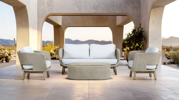 Fortuna 4 Piece Outdoor Lounge Set