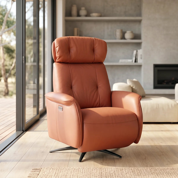 Sanctuary Swival Electric leather Recliner